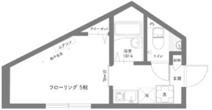 FORBELL FLAT向河原の物件間取画像